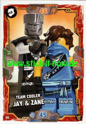 Lego Ninjago Trading Cards - SERIE 6 "Next Level" (2021) - Nr. 26