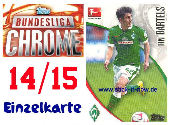 Topps Bundesliga Chrome 14/15 - FIN BARTELS - Nr. 29