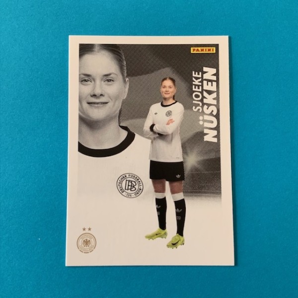 DFB Frauen Team-Set 2025 - Nr. BA-20 ( Sjoeke Nüsken )