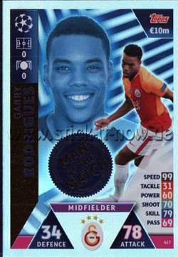 Match Attax Champions League 18/19 - Nr. 417 ( MAN OF THE MATCH )