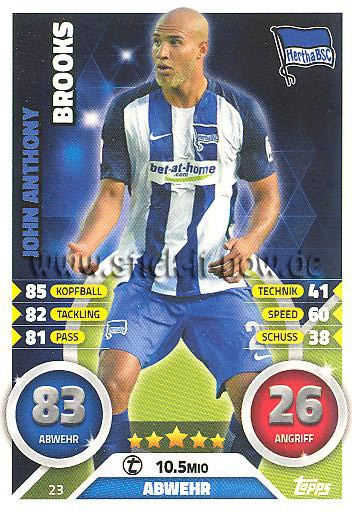 Topps Match Attax Bundesliga 16/17 - Nr. 23