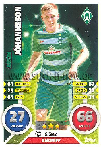 Topps Match Attax Bundesliga 16/17 - Nr. 52