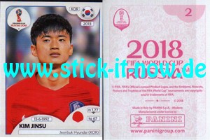 Panini WM 2018 Russland "Sticker" INT/Edition - Nr. 484