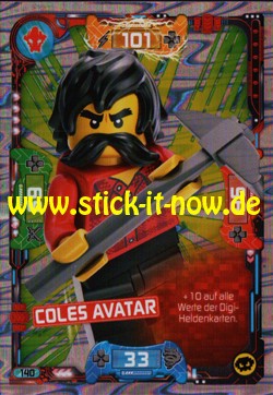 Lego Ninjago Trading Cards - SERIE 5 (2020) - Nr. 140 ( Mega Karte )