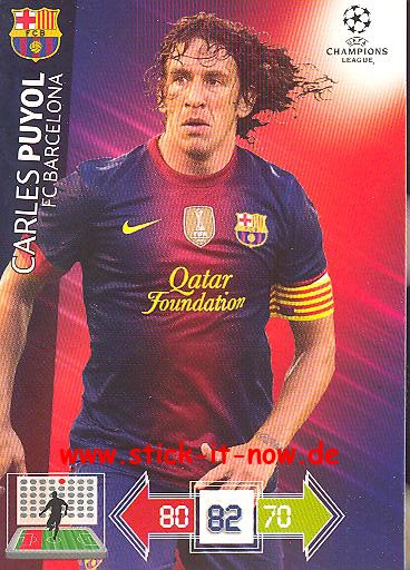 Panini Adrenalyn XL CL 12/13 - FC Barcelona - Carles Puyol