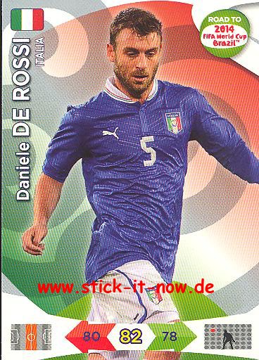 Panini Adrenalyn XL Road to WM 2014 - Daniele DE ROSSI