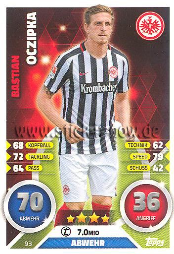 Topps Match Attax Bundesliga 16/17 - Nr. 93