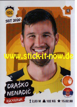 LIQUI MOLY Handball Bundesliga "Sticker" 20/21 - Nr. 316