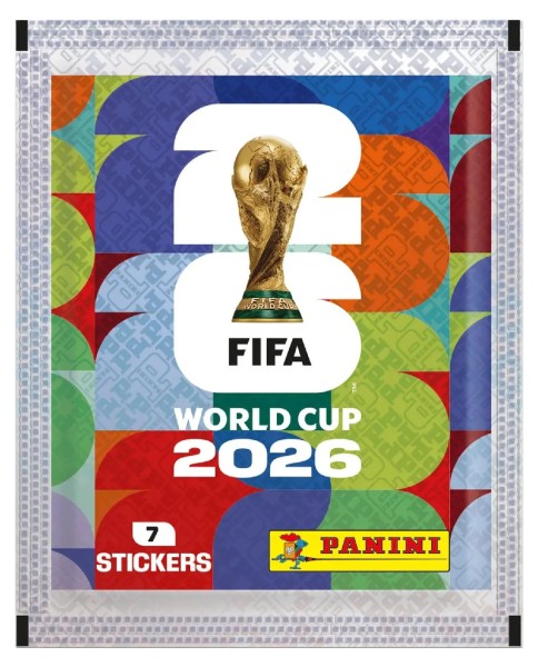 Panini WM 2026 "Sticker" - Stickertüte (7 Sticker)