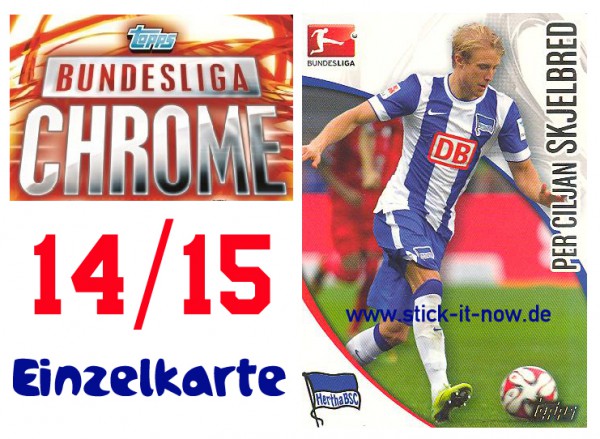 Topps Bundesliga Chrome 14/15 - PER CILJAN SKJELBRED - Nr. 18