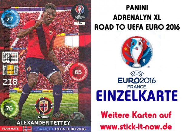 Adrenalyn XL - Road to UEFA Euro 2016 France - Nr. 130