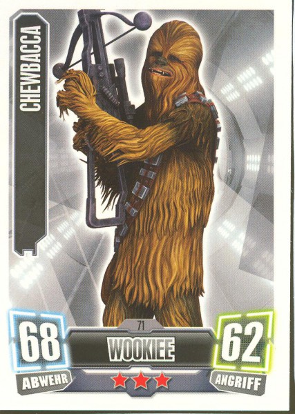 Force Attax - Serie II - Chewbacca - Wookiee