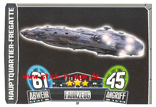 Force Attax Movie Collection - Serie 3 - HAUPTQUATIER-FREGATTE - Nr. 37