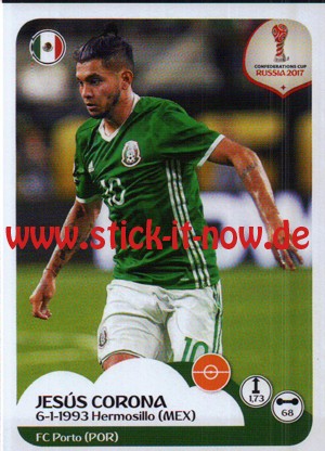 Panini - Confederations Cup 2017 Russland "Sticker" - Nr. 134