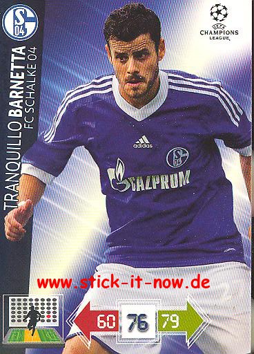 Panini Adrenalyn XL CL 12/13 - FC Schalke 04 - Tranquillo Barnetta