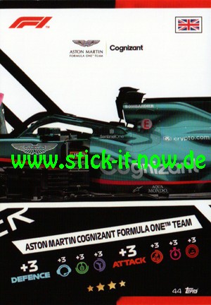 Turbo Attax "Formel 1" (2021) - Nr. 44