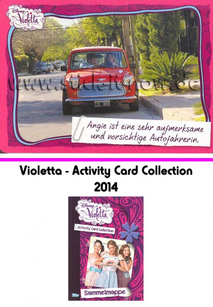 Disney Violetta - Activity Cards (2014) - Nr. 48