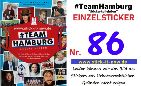 #TeamHamburg "Sticker" (2021) - Nr. 86