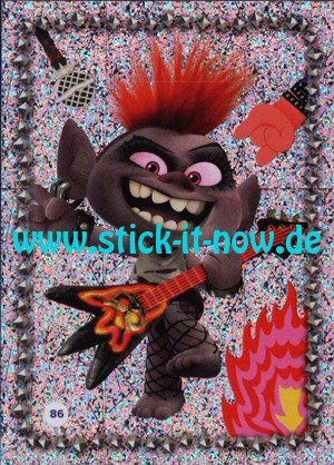 Trolls "World Tour" (2020) - Nr. 86 (Stickerkarte)