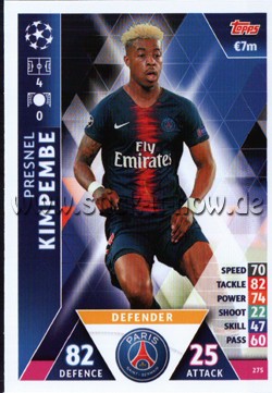 Match Attax Champions League 18/19 - Nr. 275