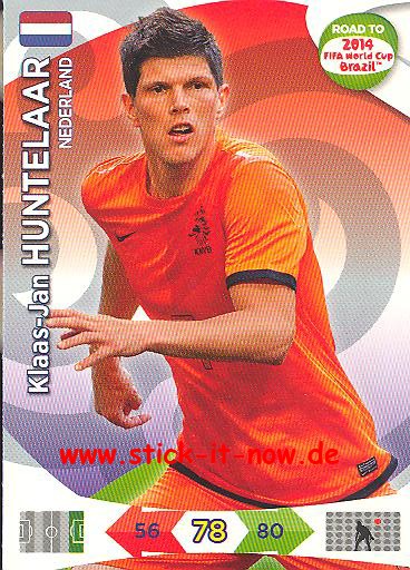 Panini Adrenalyn XL Road to WM 2014 - Klaas-Jan HUNTELAAR