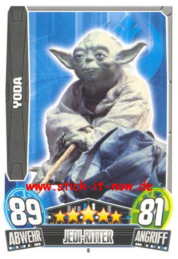 Force Attax Movie Collection - Serie 3 - YODA - Nr. 6