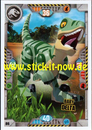 LEGO "Jurassic World" Trading Cards (2021) - Nr. 86