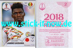 Panini WM 2018 Russland "Sticker" INT/Edition - Nr. 604