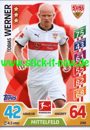 Topps Match Attax Bundesliga 17/18 - Nr. 298