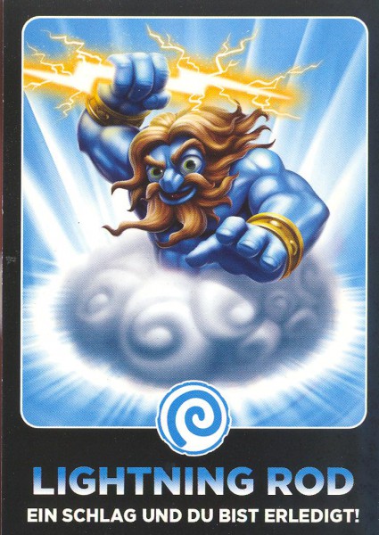 Skylanders Giants - Ursprüngliche Charaktere - LIGHTNING ROD - Nr. 23
