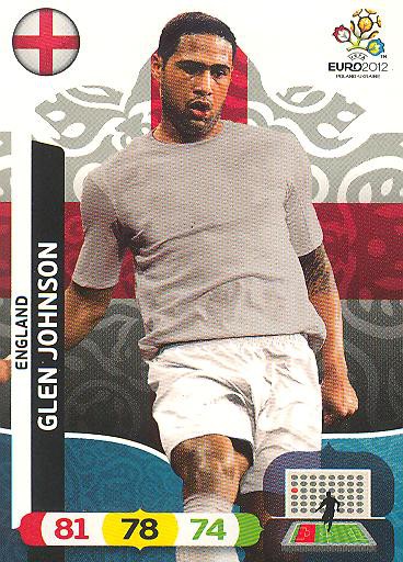 Panini EM 2012 - Adrenalyn XL - Glen Johnson - England