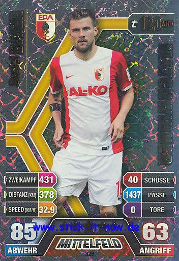 Match Attax 14/15 - Daniel BAIER - FC Augsburg - Nr. 326 (MATCHWINNER)