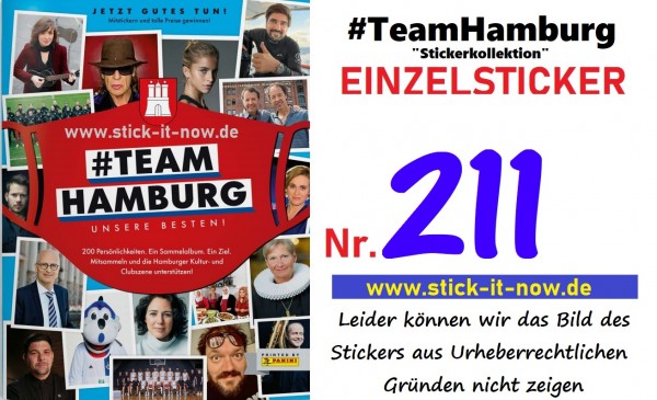 #TeamHamburg "Sticker" (2021) - Nr. 211
