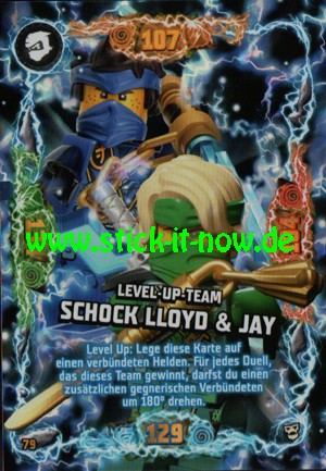 Lego Ninjago Trading Cards - SERIE 6 "Next Level" (2021) - Nr. 79 (Level-up)