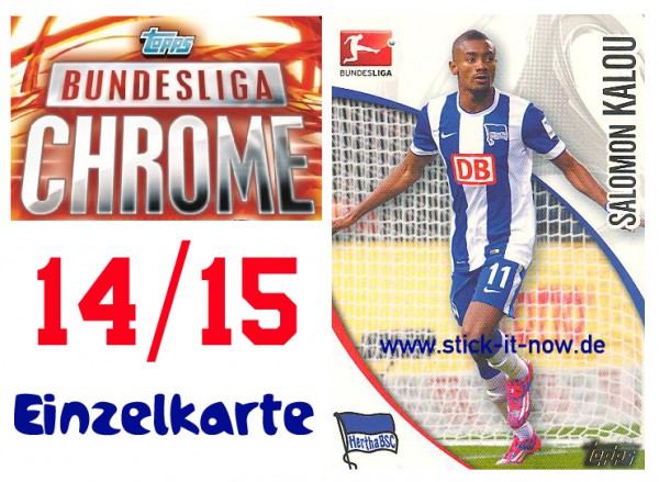 Topps Bundesliga Chrome 14/15 - SALOMON KALOU - Nr. 21