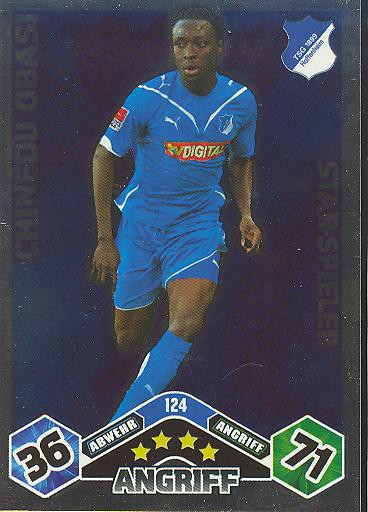 Match Attax 10/11 -CHINEDU OBASI - Star-Spieler - 124