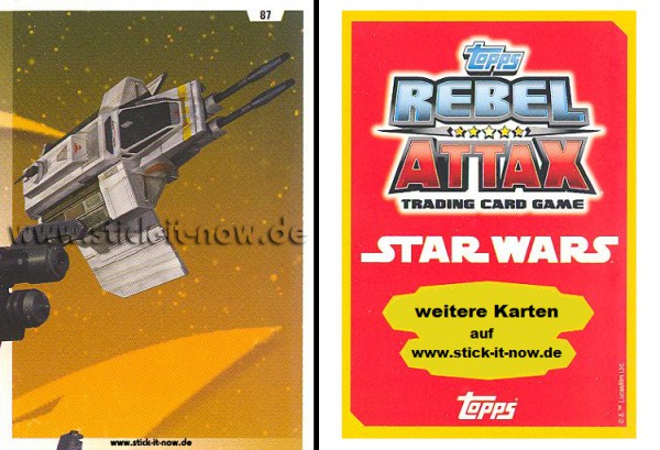 Rebel Attax - Serie 1 (2015) - STRIKE-FORCE - REBELLION 1 - Nr. 87