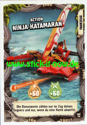 Lego Ninjago Trading Cards - SERIE 6 "Next Level" (2021) - Nr. 119