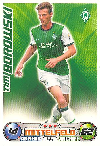 Match Attax 09/10 - TIM BOROWSKI - SV Werder Bremen - Nr. 44