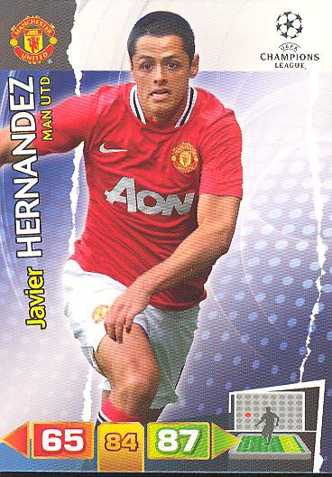 Javier Hernandez - Panini Adrenalyn XL CL 11/12 - Manchester United