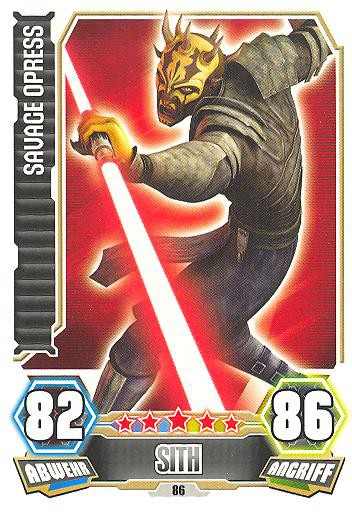 Force Attax - Serie 3 - Savage Opress - Nr. 86