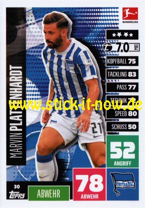 Topps Match Attax Bundesliga 2020/21 - Nr. 30