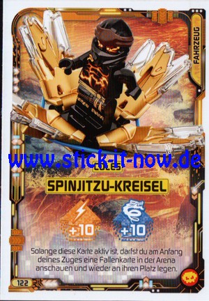 Lego Ninjago Trading Cards - SERIE 5 "Next Level" (2020) - Nr. 122