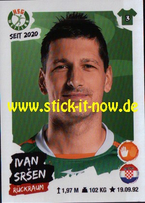 LIQUI MOLY Handball Bundesliga "Sticker" 20/21 - Nr. 145