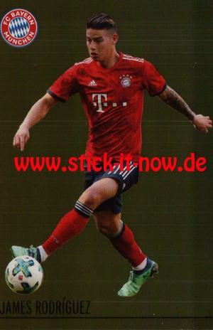 FC Bayern München 18/19 "Sticker" - Nr. 97 (Glitzer)