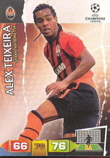 Alex Teixeira - Panini Adrenalyn XL CL 11/12 - FC Shakhtar Donetsk