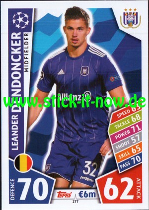 Match Attax Champions League 17/18 - Nr. 277