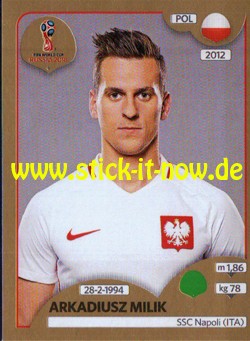 Panini WM 2018 Russland "Gold Edition" - Nr. 611