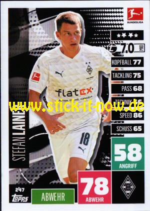 Topps Match Attax Bundesliga 2020/21 - Nr. 247