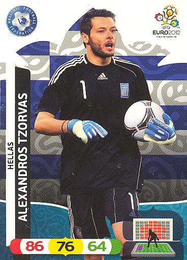 Panini EM 2012 - Adrenalyn XL - Alexandros Tzorvas - Griechenland